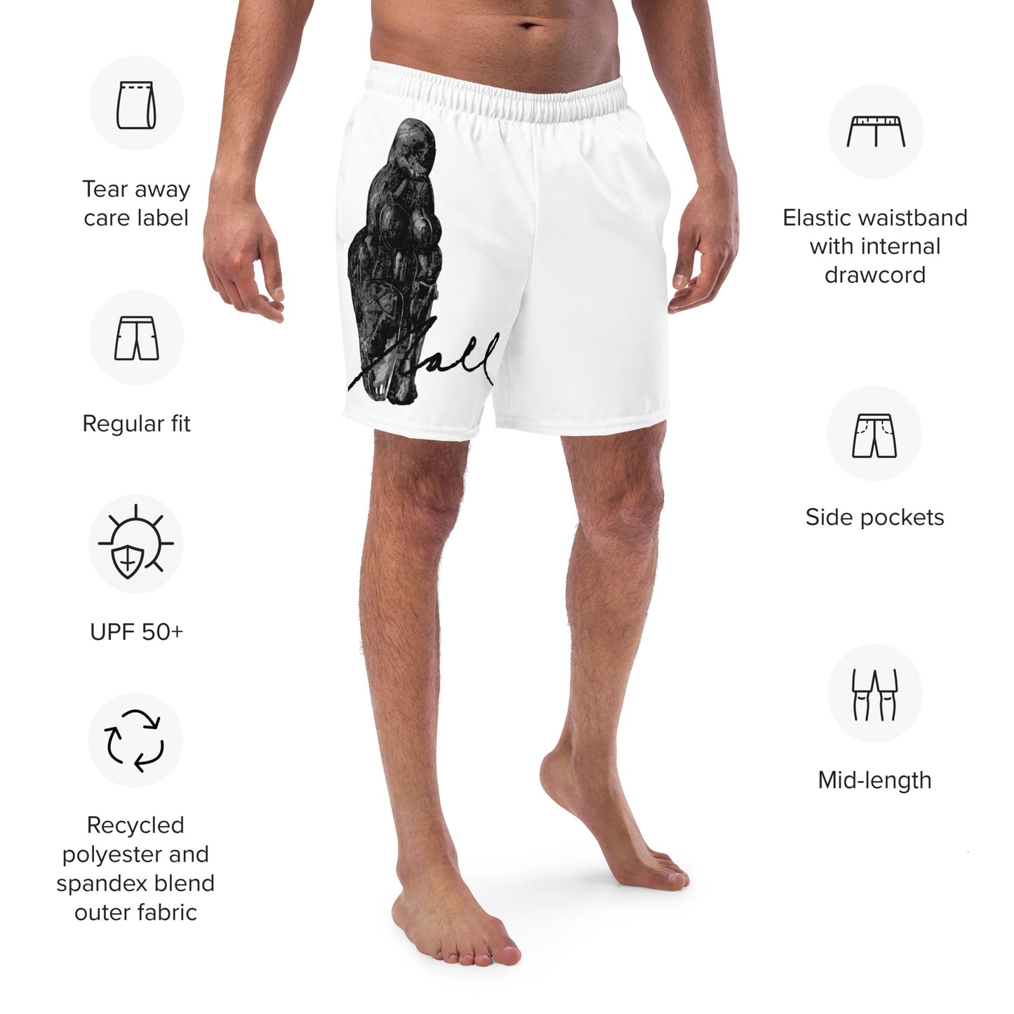 Venus of Willendorf (Men's swim trunks)