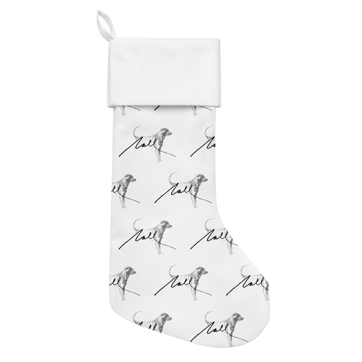 NALL Dog Signature (Christmas pet stocking)