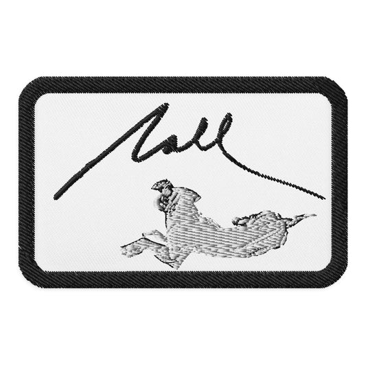 Nall Dog Laying (Embroidered patches)