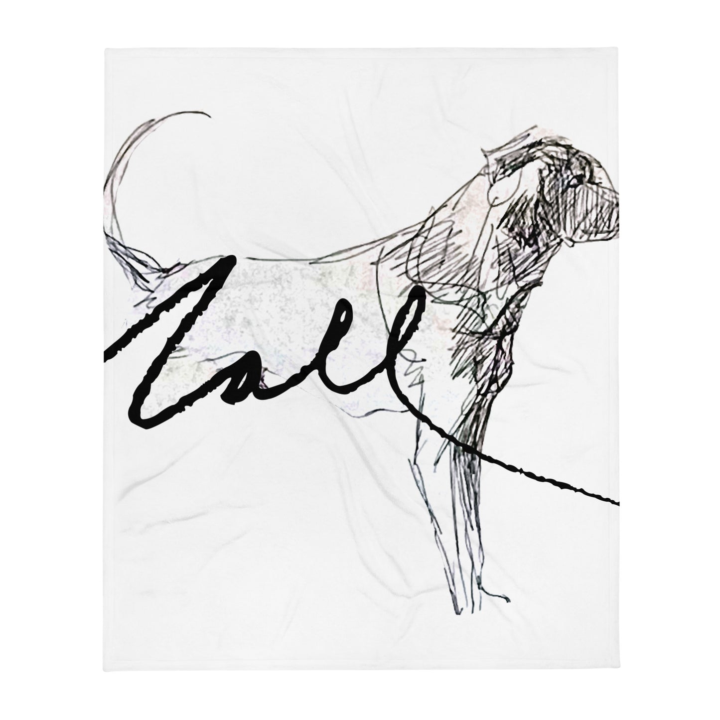 NALL Dog Signature (Throw Blanket)