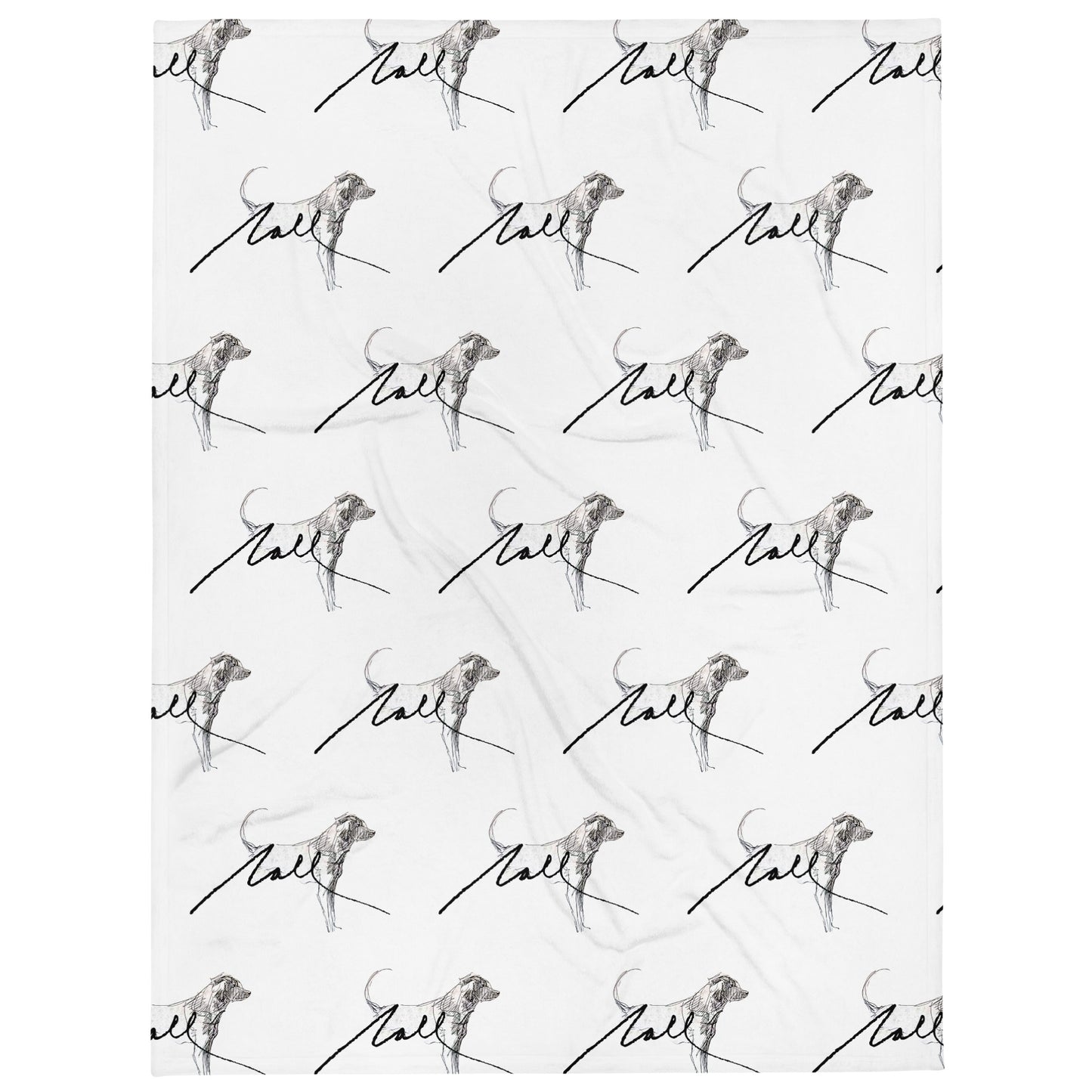 NALL Dog Signature (Throw Blanket)