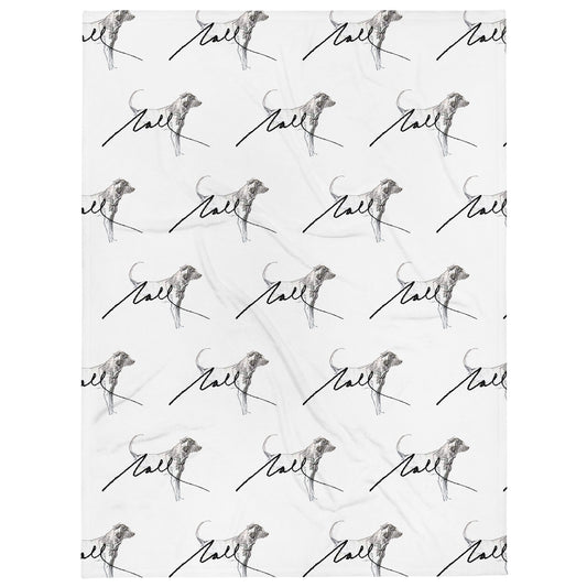 NALL Dog Signature (Throw Blanket)