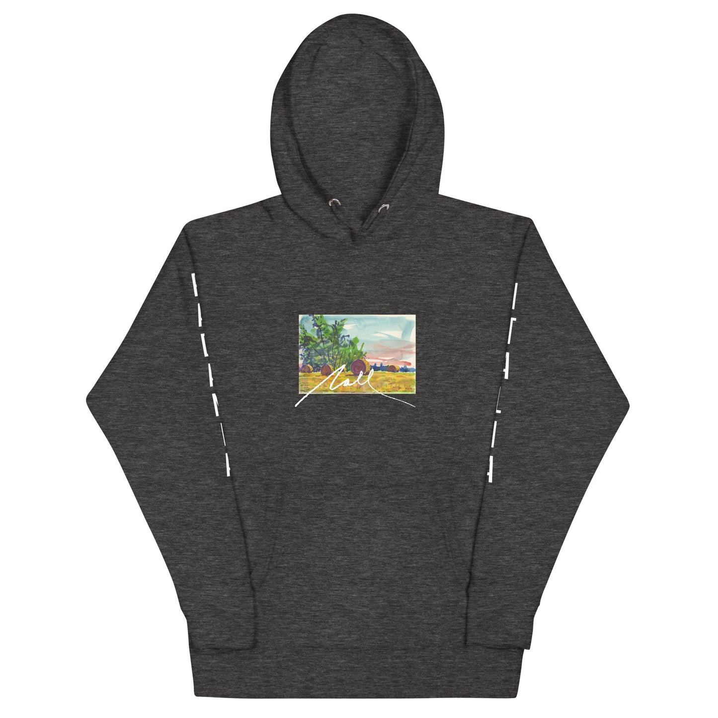 NALL Watercolor Hoodie (Padania, Italia on Sleeves)