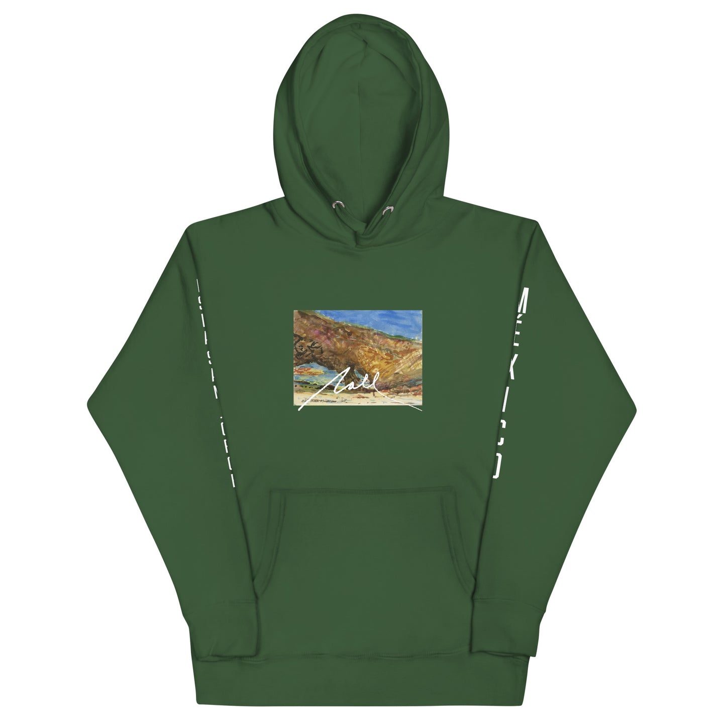 NALL Watercolor Hoodie (Isla San Jorge, México)