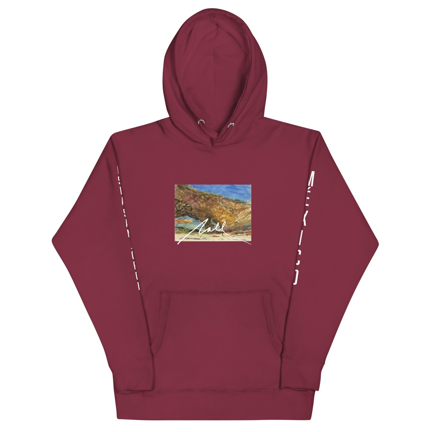 NALL Watercolor Hoodie (Isla San Jorge, México)