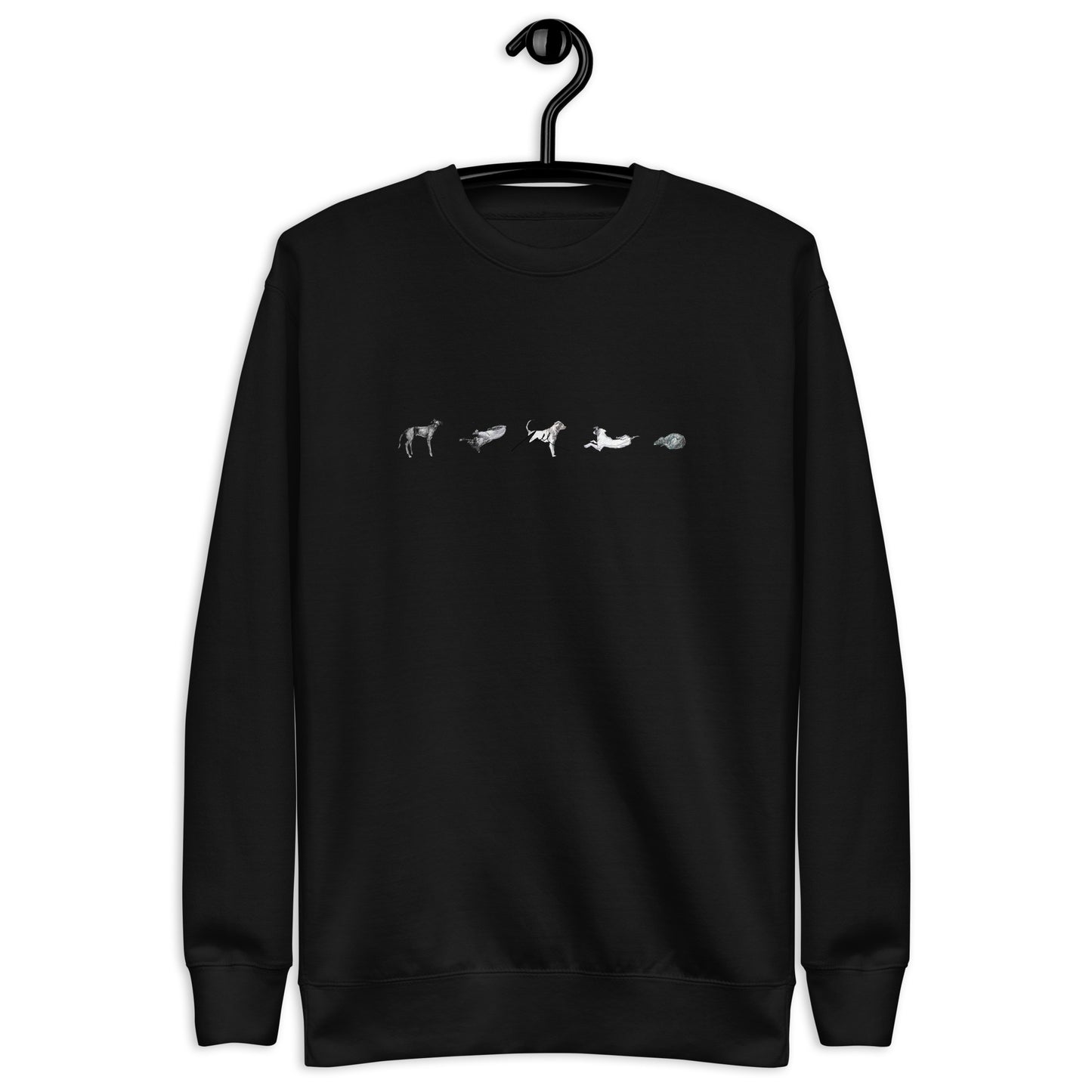 NALL. Dogs (Unisex Premium Sweatshirt)